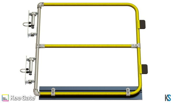 Self Closing Safety Gate - Single Full Height - Powdercoated