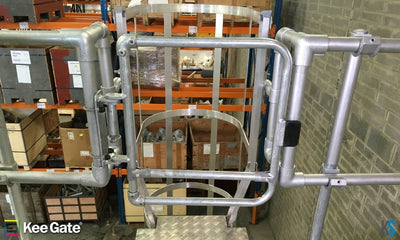 Self Closing Safety Gate - Single - Galvanised
