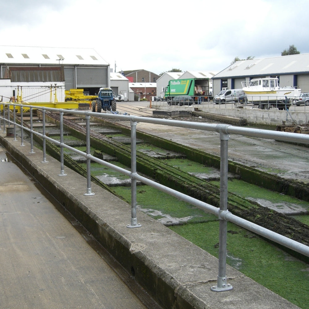 End Post 42.4 mm - Pre-assembled Handrail Part