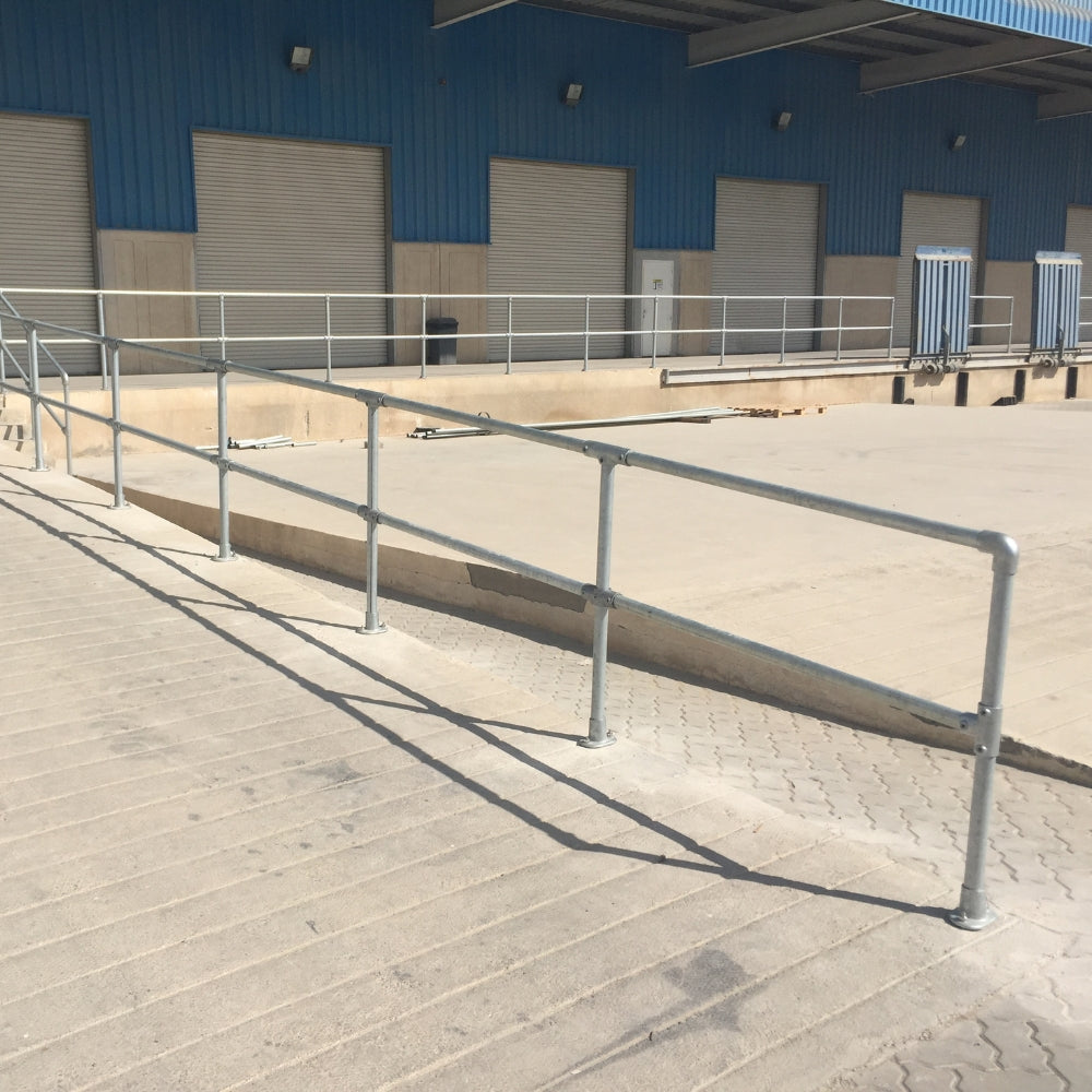 End Post 42.4 mm - Pre-assembled Handrail Part