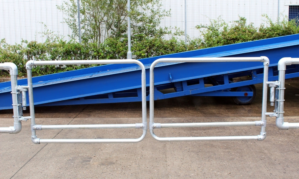 Self Closing Safety Gate - Double - Galvanised