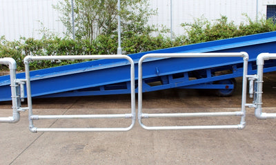 Self Closing Safety Gate - Double - Powdercoated