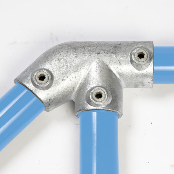 Level to Sloping Down Tee (30° to 45°) (48.3 mm / Size 8)