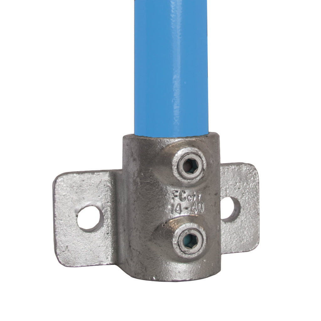 Bottom Railing Support Heavy-Duty Wall-Mounted Railing Base - Horizontal Mount (33.7 mm)