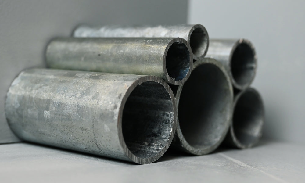 Galvanised Steel Tube - Size 6 - 33.7 mm - Stock lengths