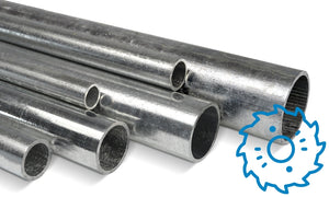 Galvanised Steel Tube - Size 5 - 26.9 mm - Cut to length